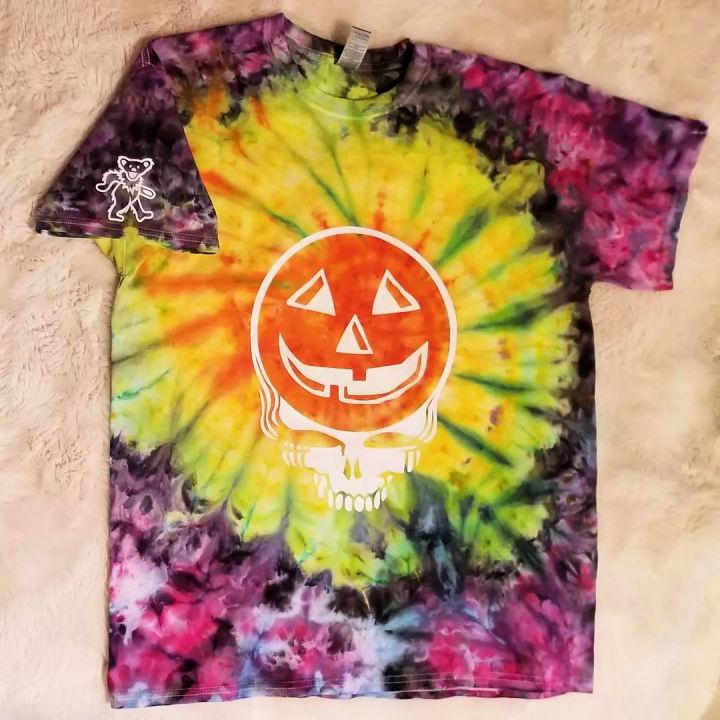 Ice Tie Dye Halloween Shirt