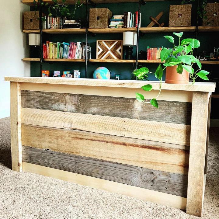 Industrial Style Pallet Desk