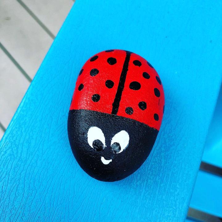 Ladybug Face Paint Idea