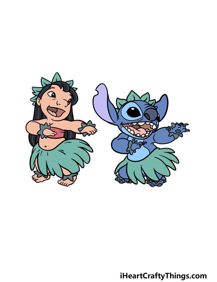 Lilo and Stitch Drawing Step by Step Guide