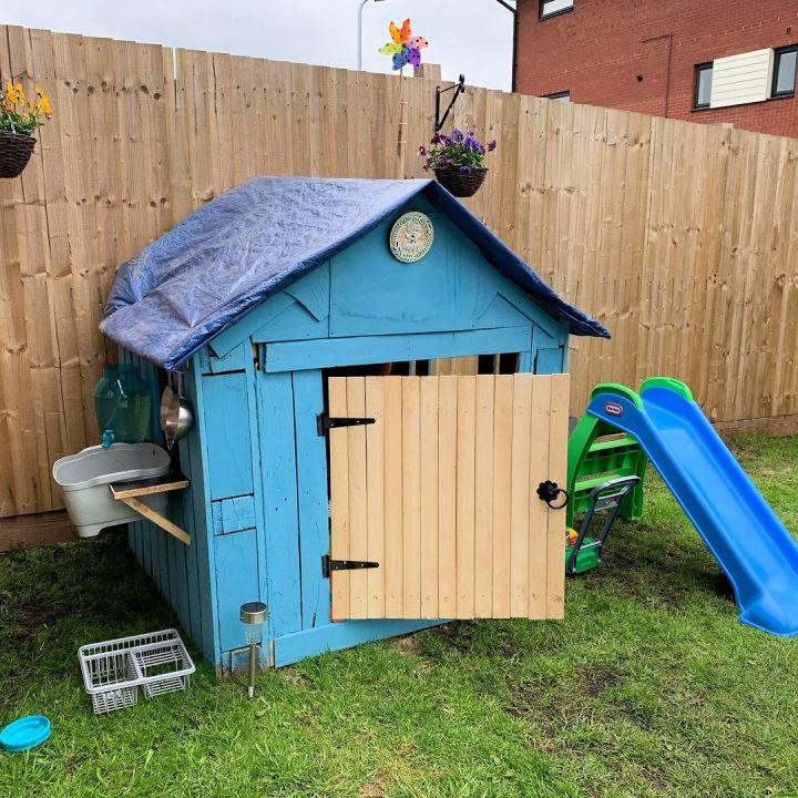 Little Pallet Playhouse Project