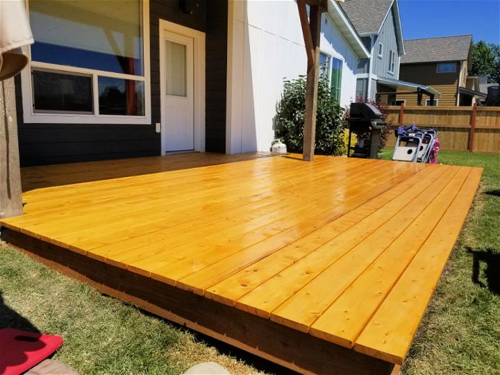 Make Your Own Floating Deck