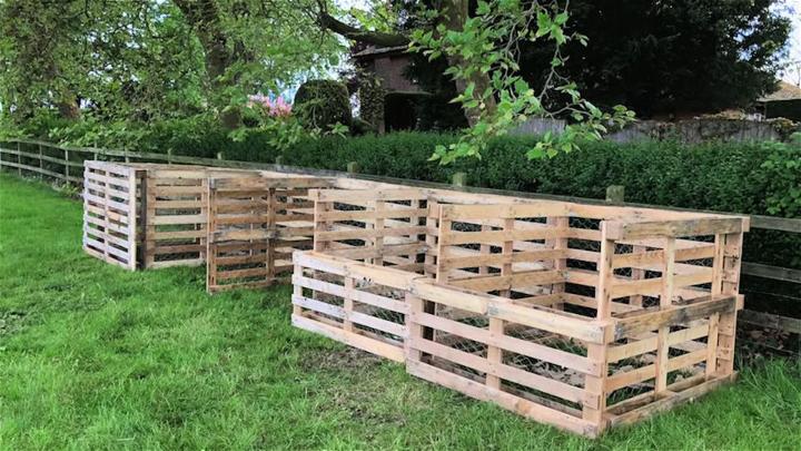 Making Compost Bins From Pallets