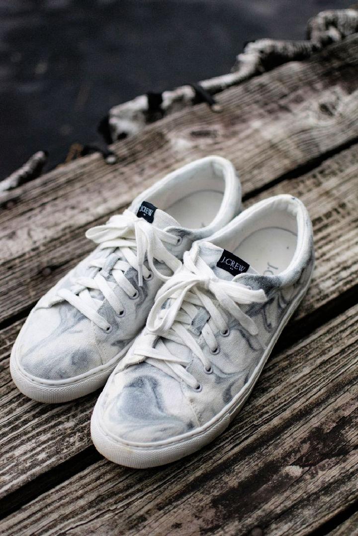Marble Tie Dye Shoes