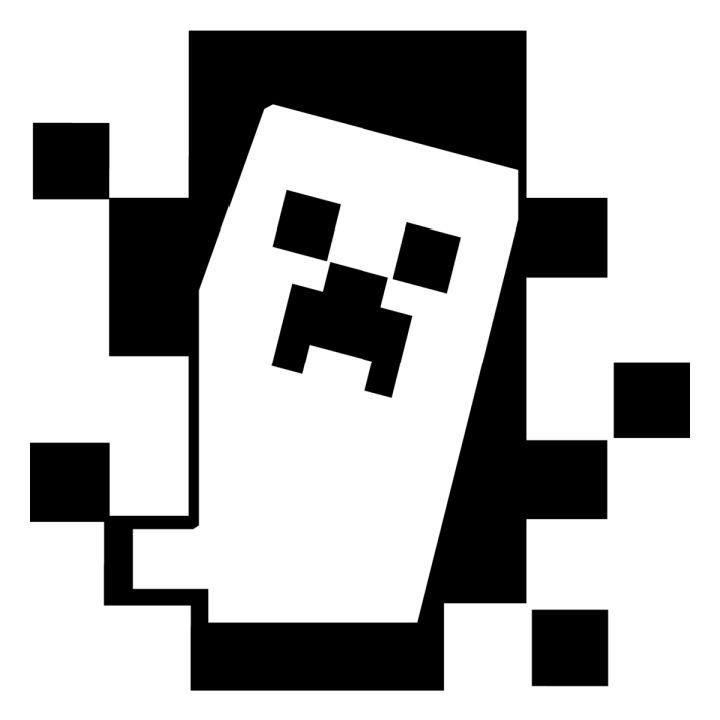 Minecraft Clipart Black and White to Print