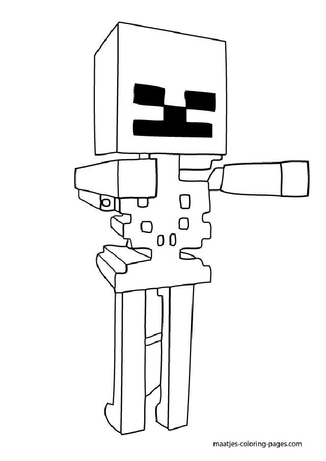 Minecraft Zombie Coloring Sheets