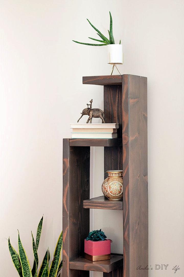 Modern Bookshelf with an Eclectic Look