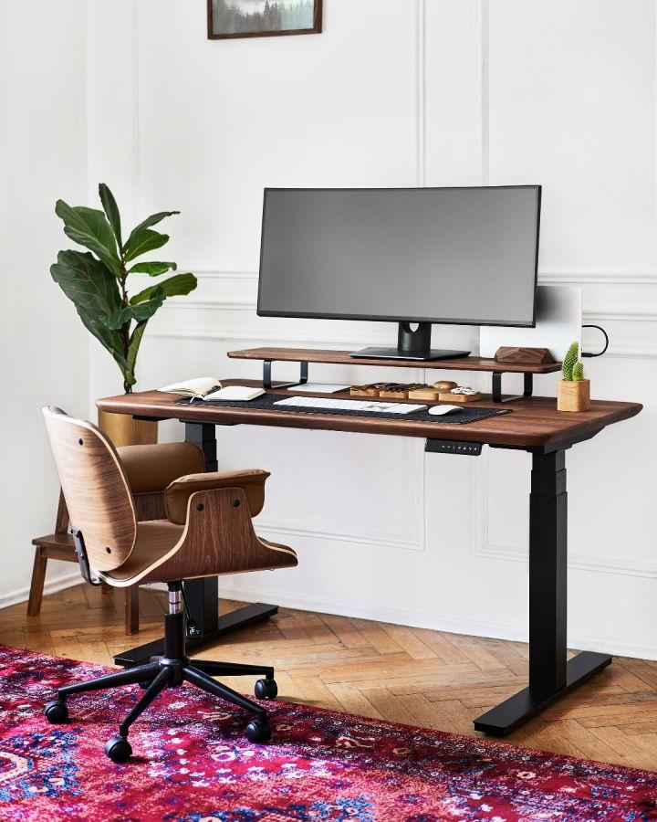 Modern Desk For Ergonomic Workspace