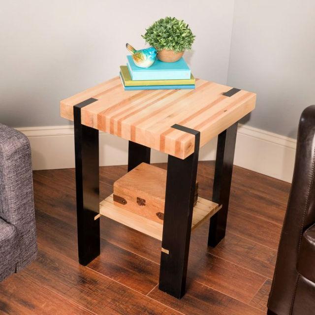 Modern Pallet Side Table