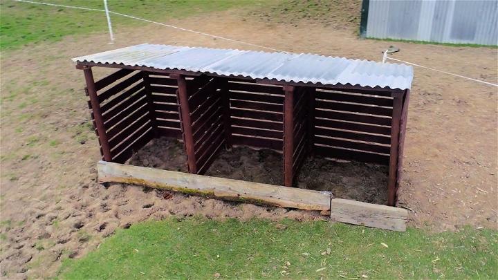 New Compost Bins From Old Pallets