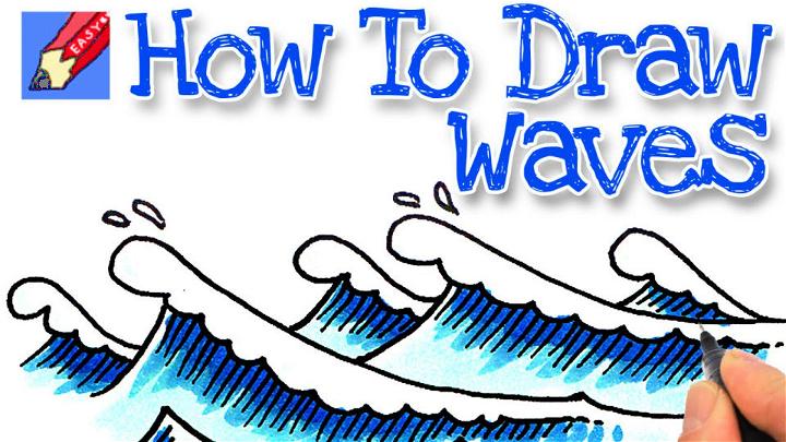 Ocean Wave Drawing