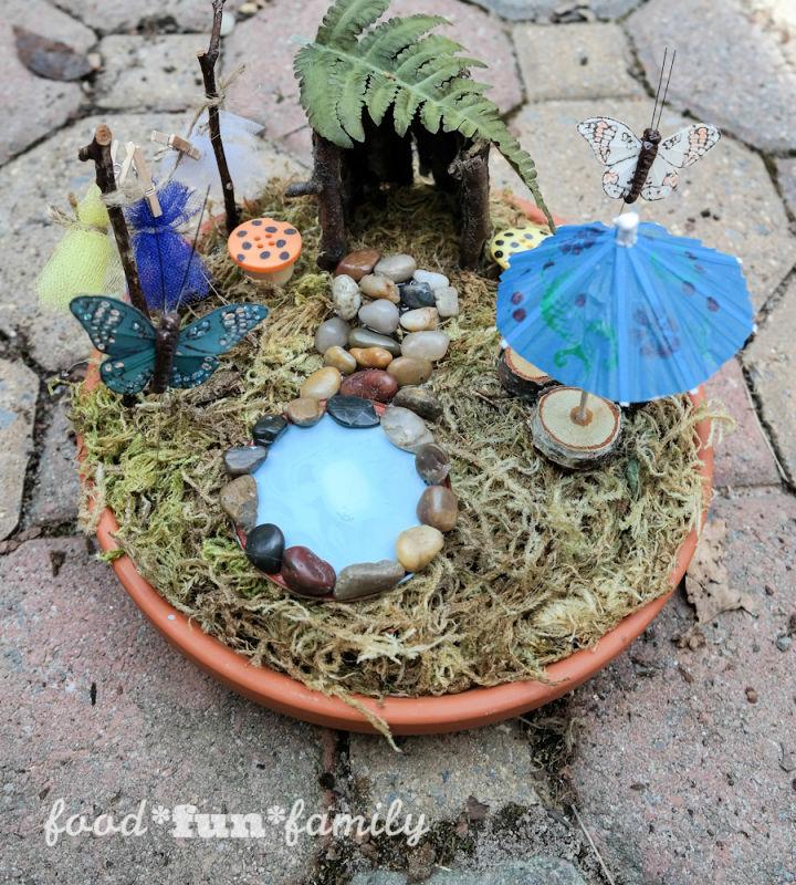 Outdoor Miniature Fairy Garden
