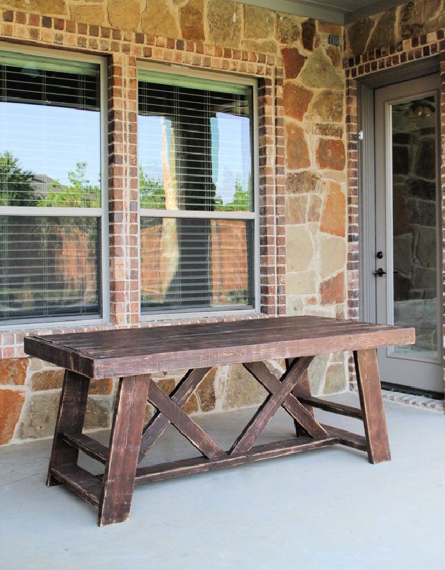 Outdoor Table Design for Under $65