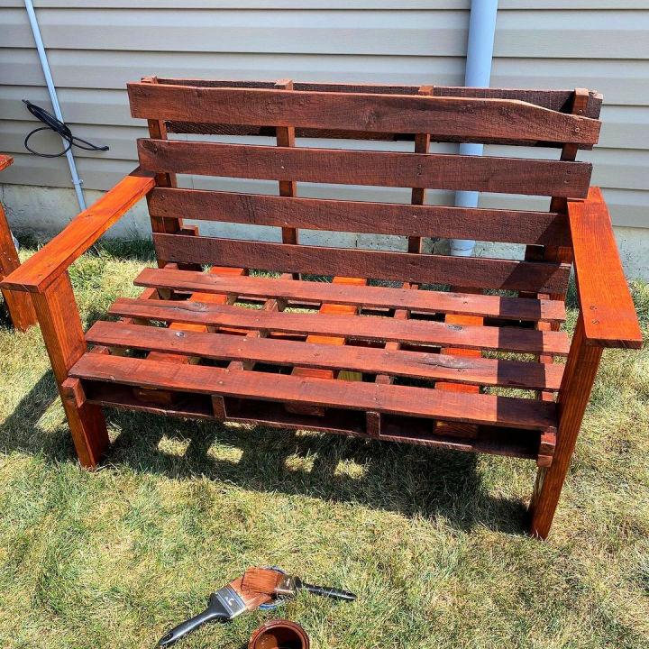 Pallet Bench Seat