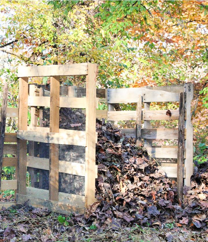 Pallet Compost Bin Plan