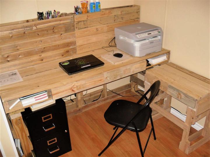 Pallet Computer Desk