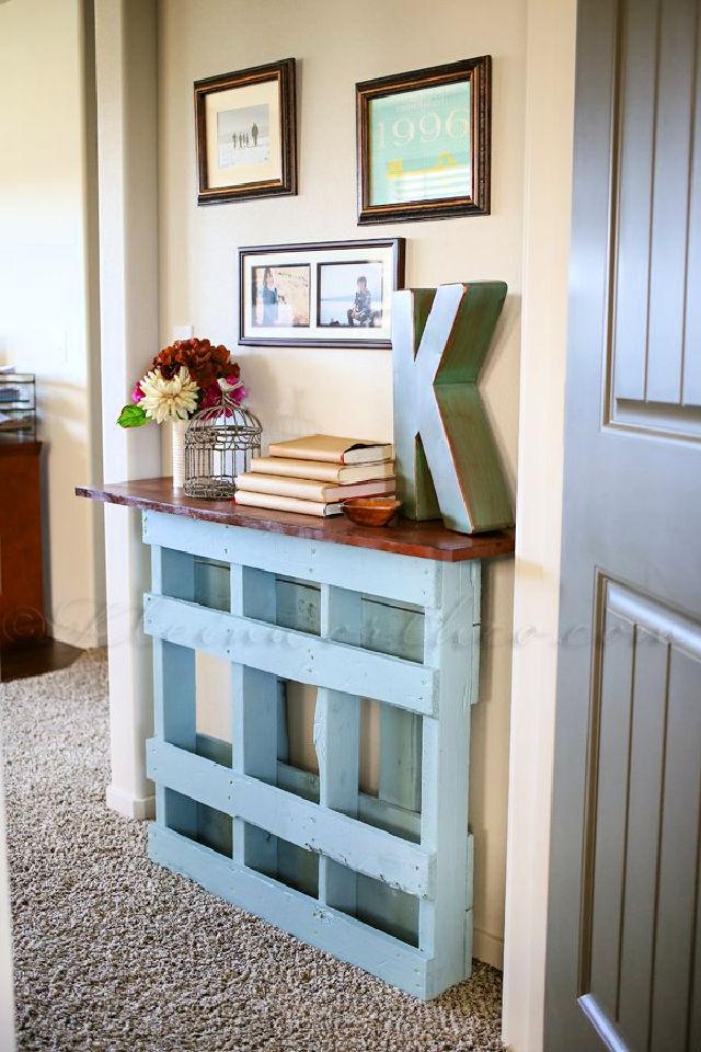 Pallet Console Table