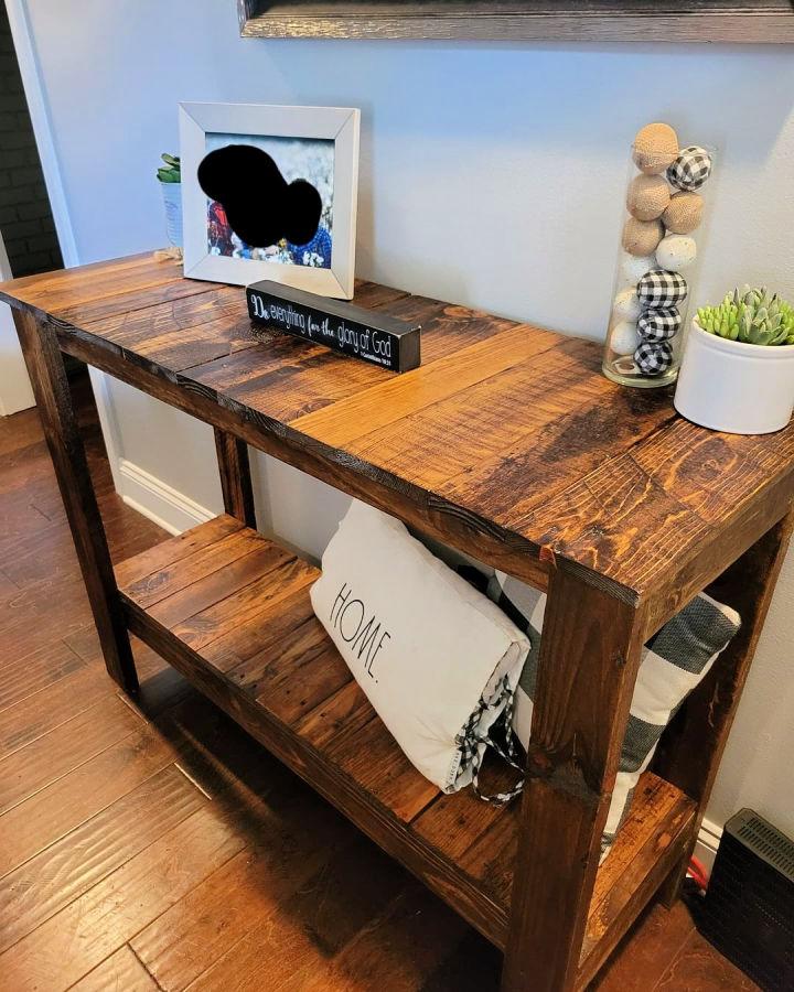 Pallet Entry Table