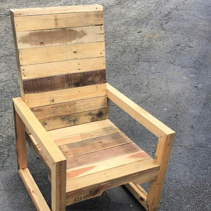 Pallet Wood Chair