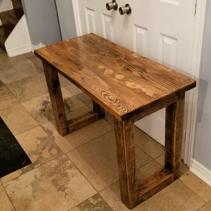 Pallet Wood Desk For Kids