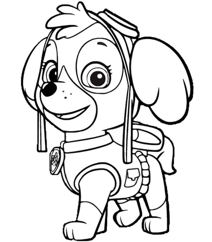 Paw Patrol Coloring Pictures