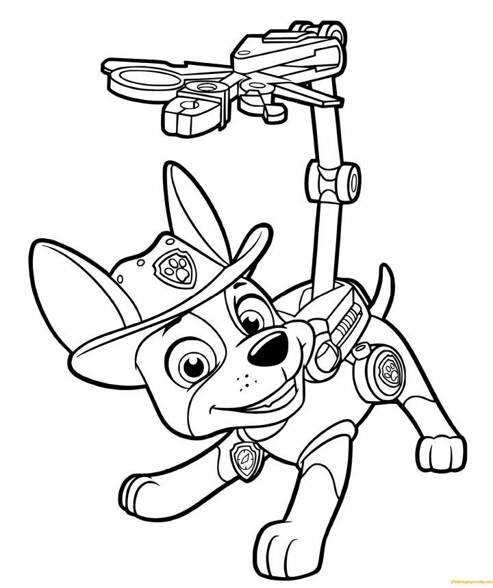 Paw Patrol Pictures To Color