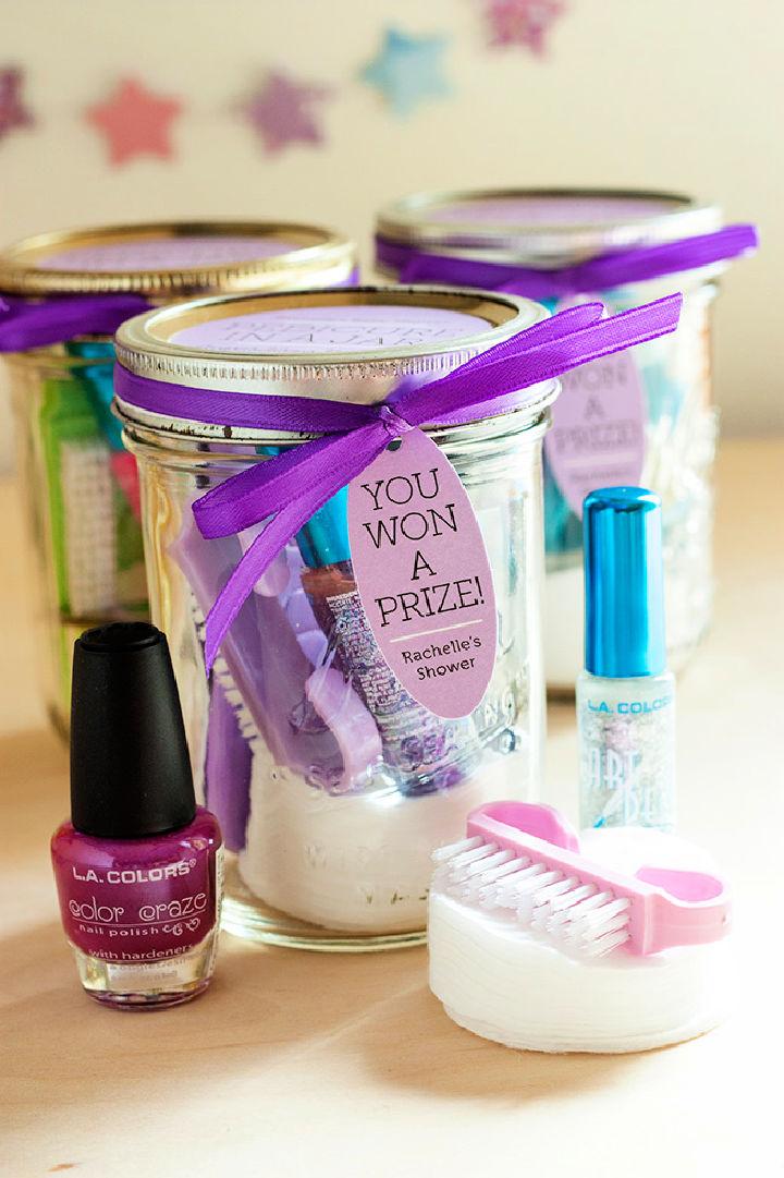 Pedicure in a Jar