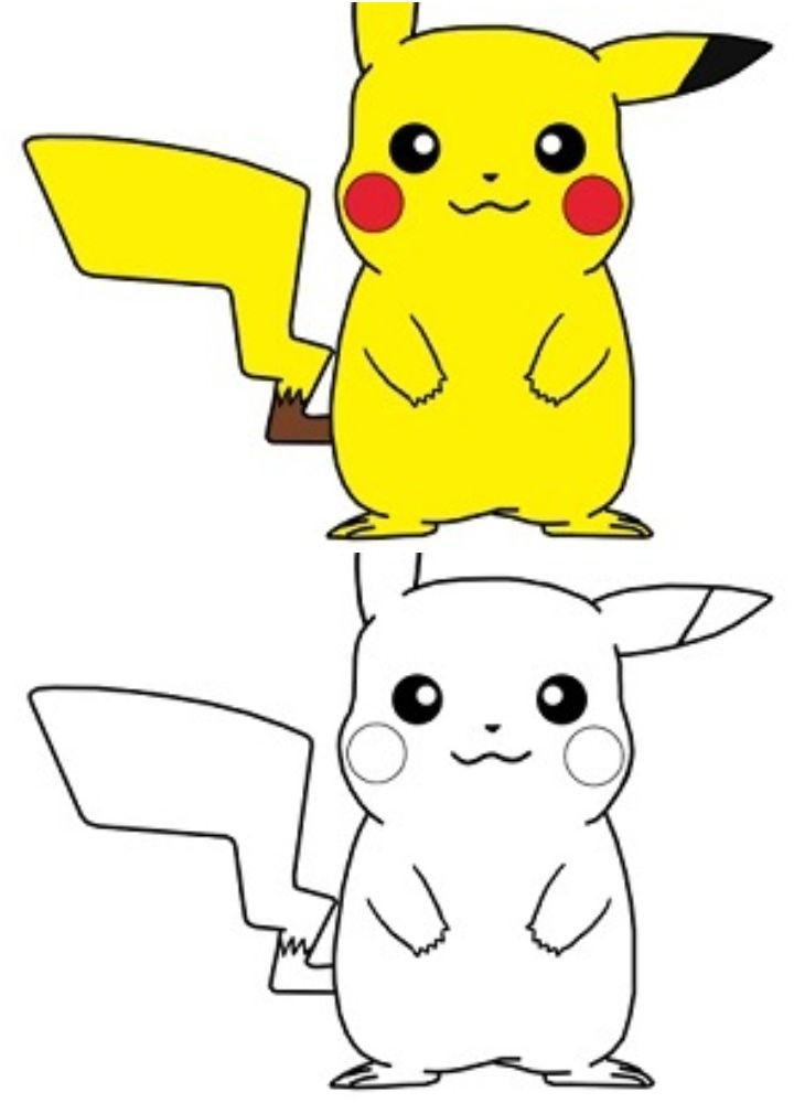 Pikachu Drawing Art