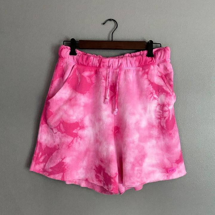 Pink Tie Dye Shorts