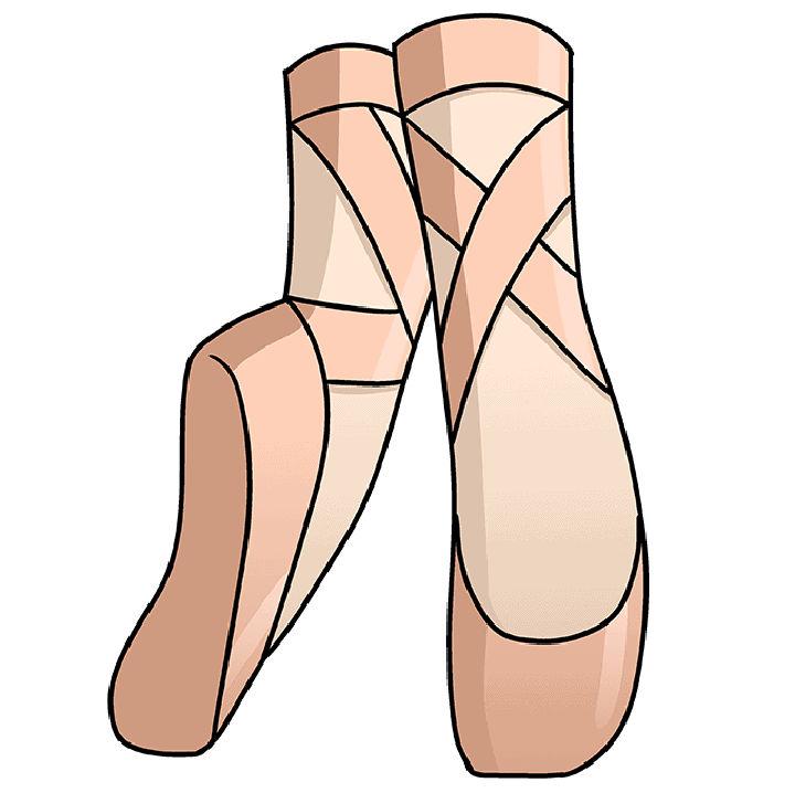 Pointe Shoes Drawing
