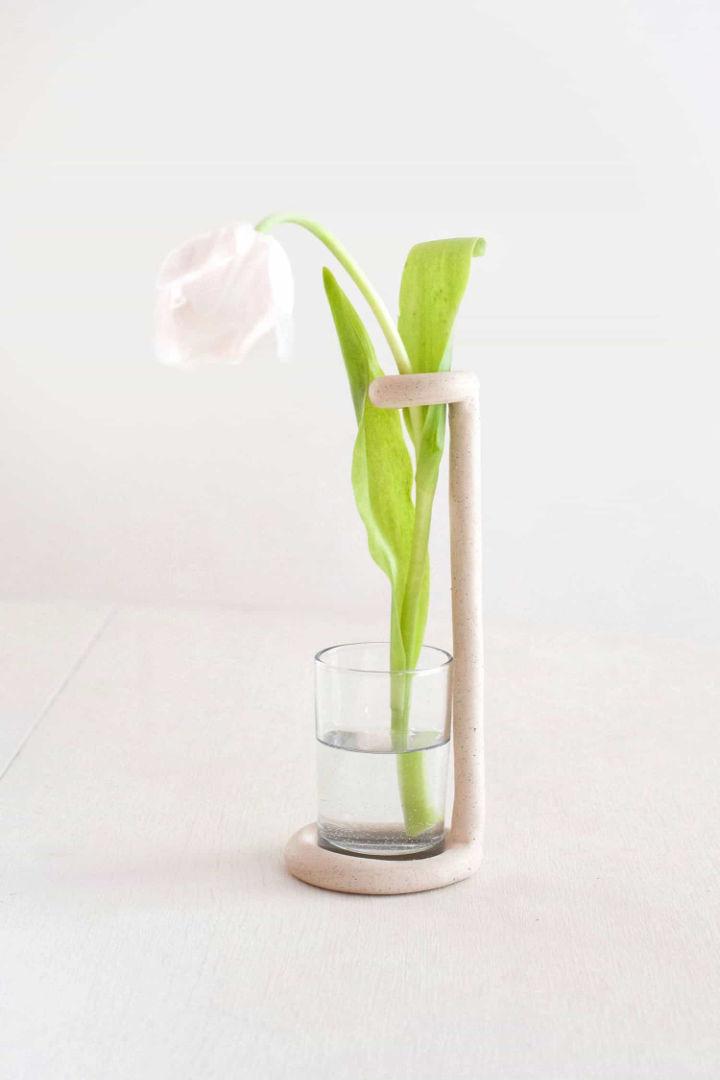 Polymer Clay Bud Vase Design