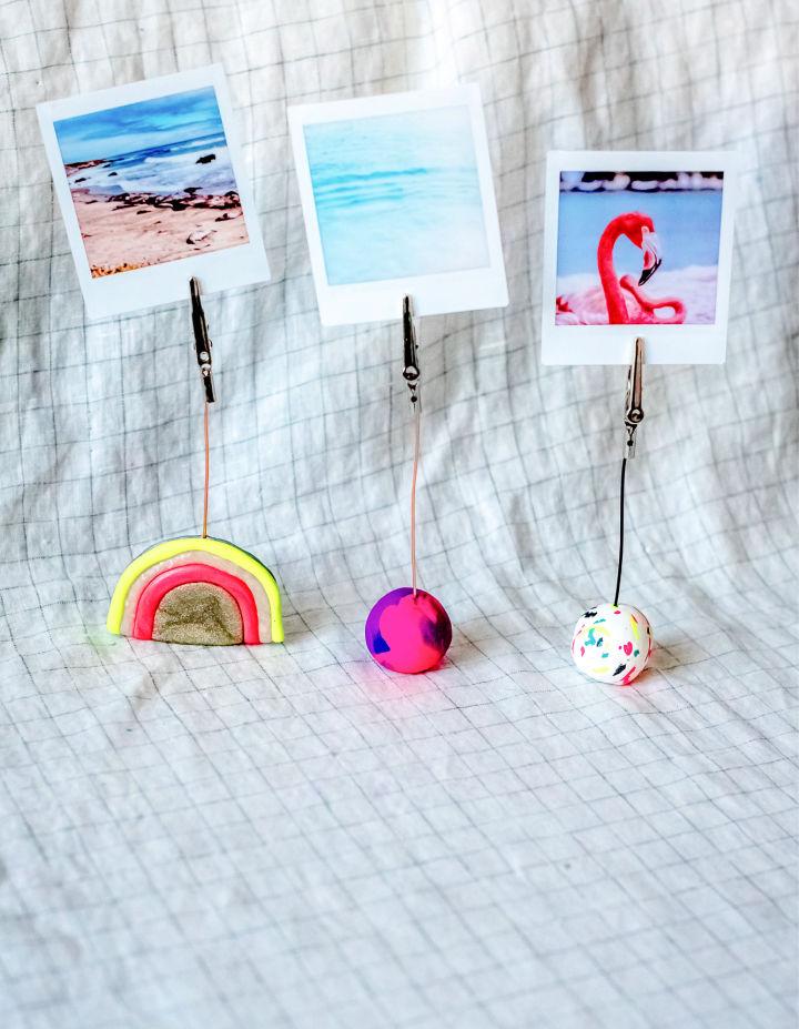 Polymer Clay Instax Photo Holders 1