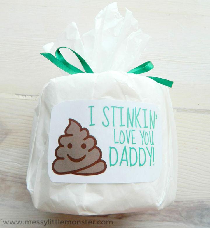 Poop Emoji Gag Gift for Dad