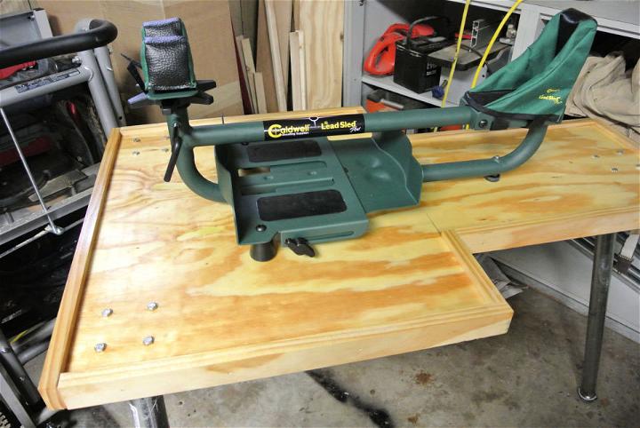 Portable Plywood Shooting Bench for Under 100