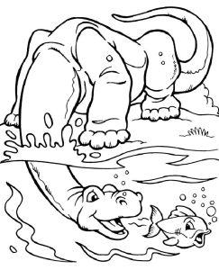 25 Free Dinosaur Coloring Pages for Kids and Adults