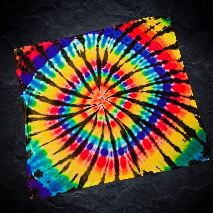 Rainbow Tie Dye Tapestry