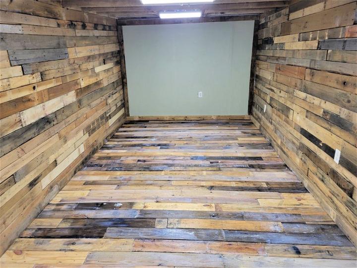 Recycled Pallet Flooring