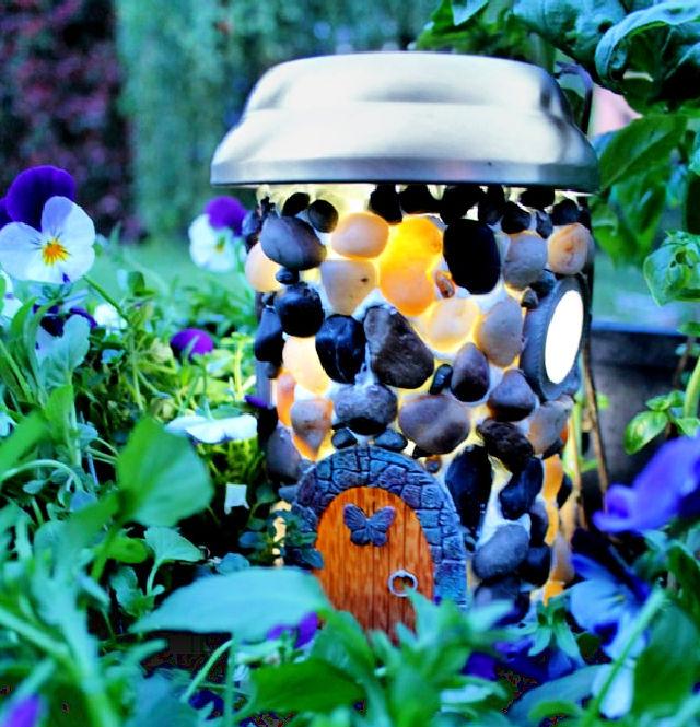 Solar Powered Fairy House