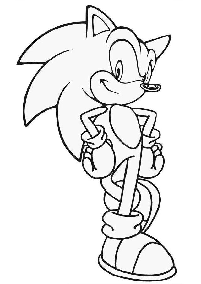 Sonic Coloring Pages and Activities