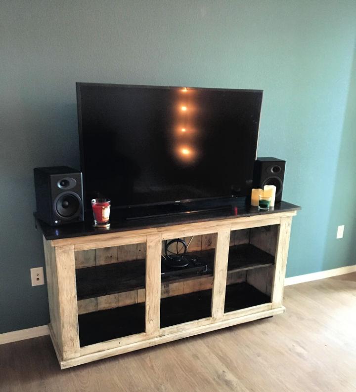 TV Stand Made From Pallets