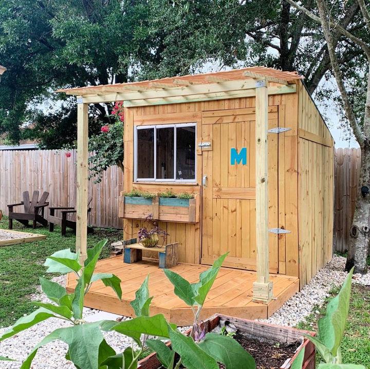 Upcycled Pallet Shed
