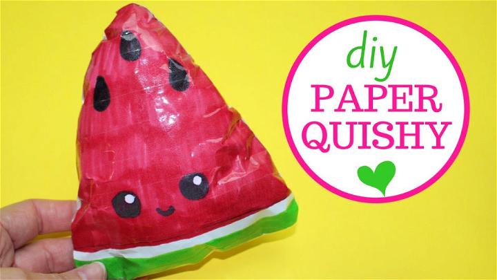 Watermelon Paper Squishy