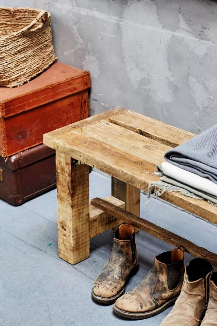 Wood Pallet Bench