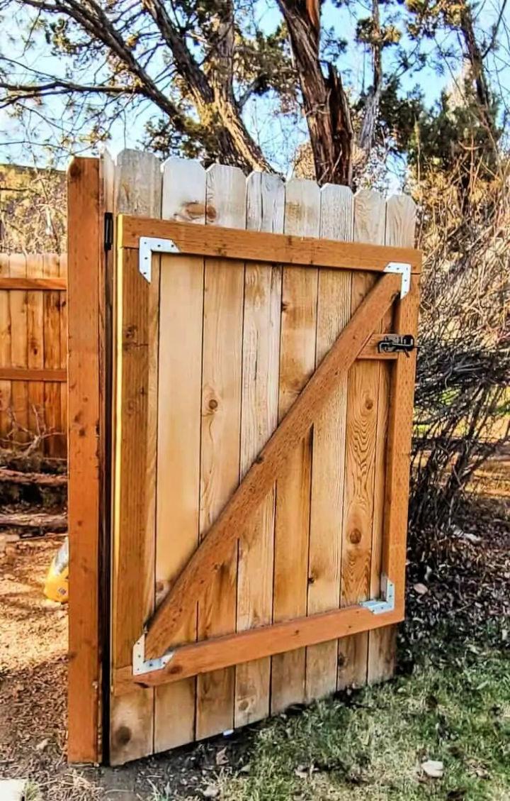 Wooden Gate for Fence