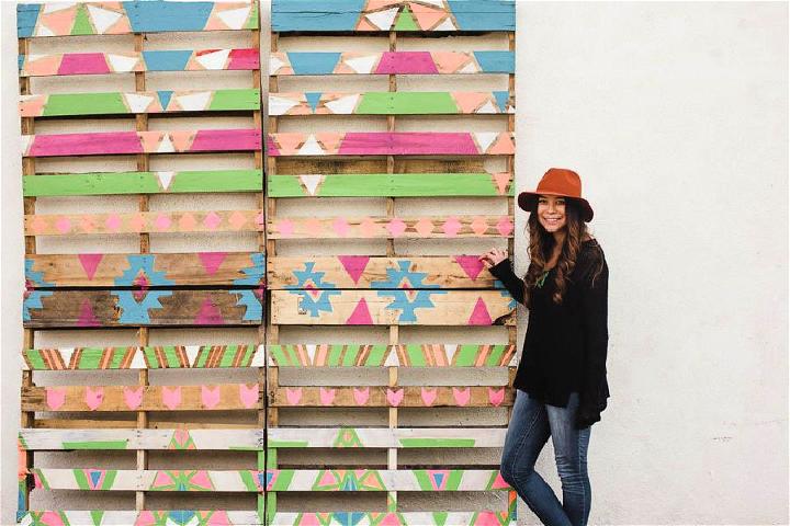 Wooden Pallet Backdrop