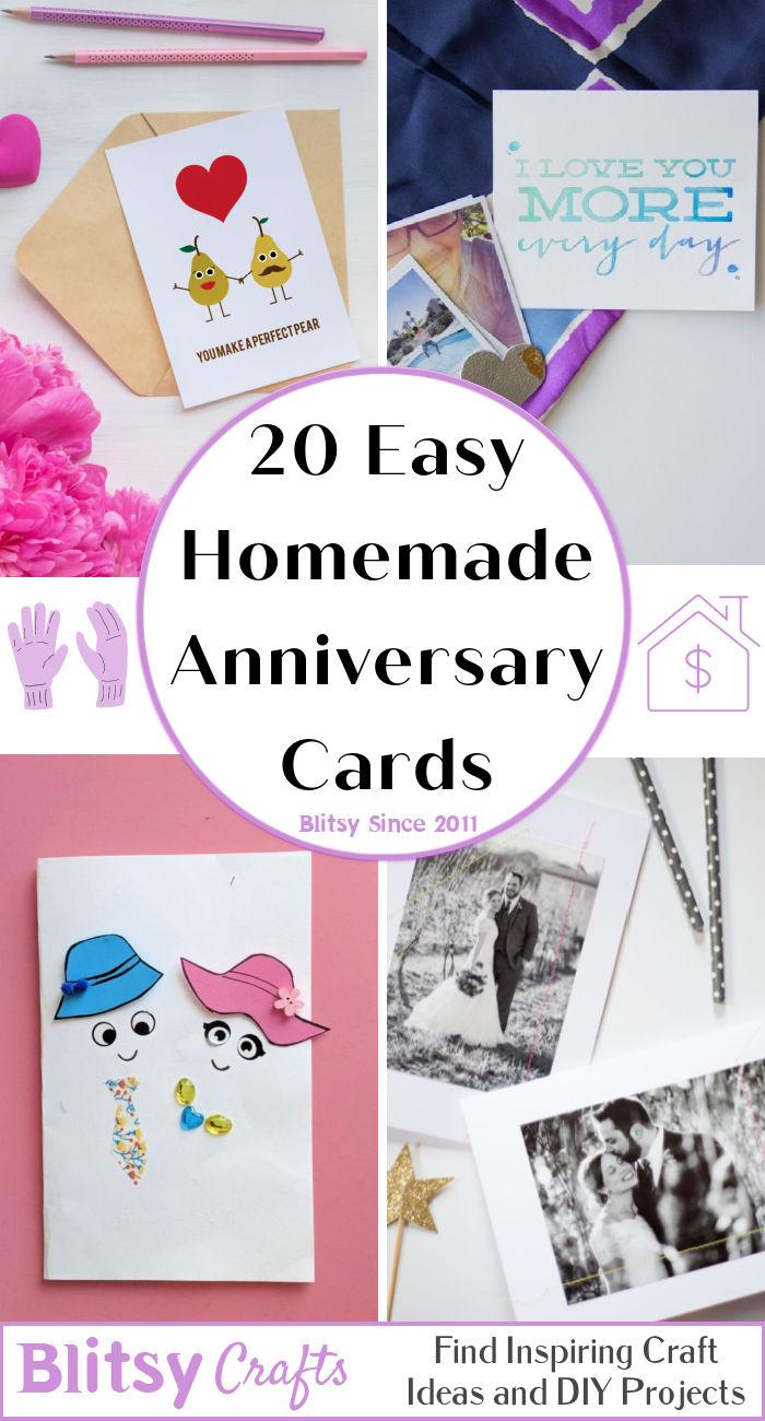 20 DIY Anniversary Card Ideas - Homemade DIY Anniversary Cards