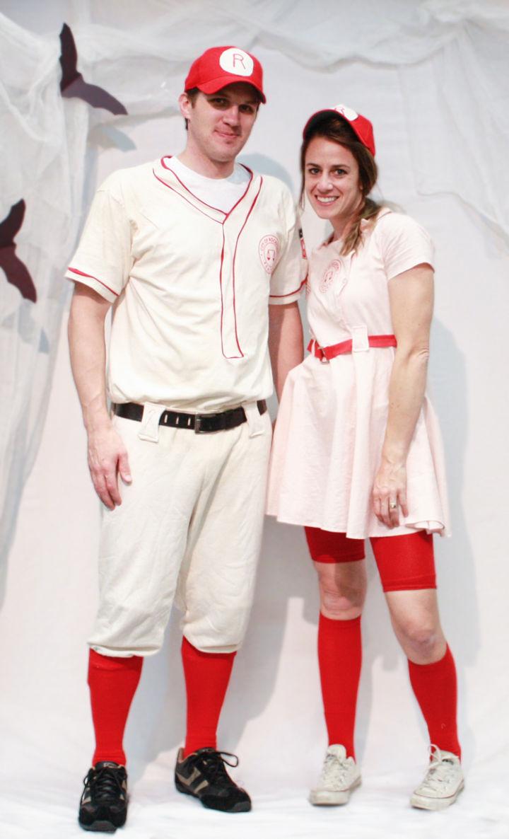 A League of Their Own Couple Costume