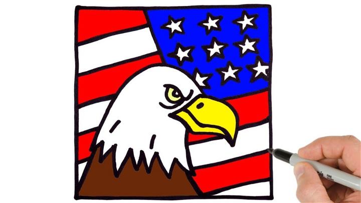 American Eagle Drawing