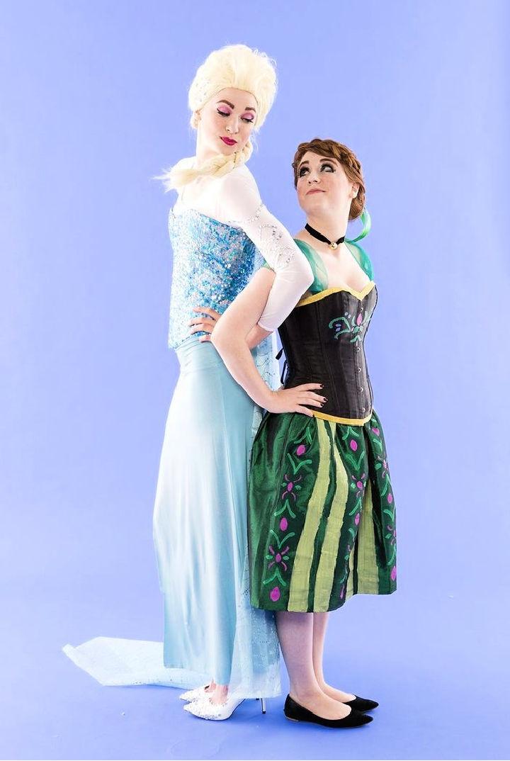 Anna and Elsa Bff Costume for Halloween