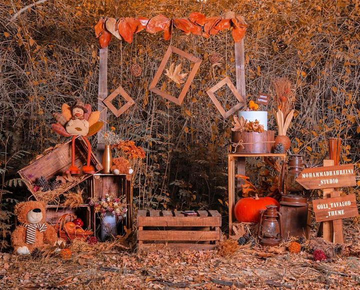 Autumn Baby Shower Decoration